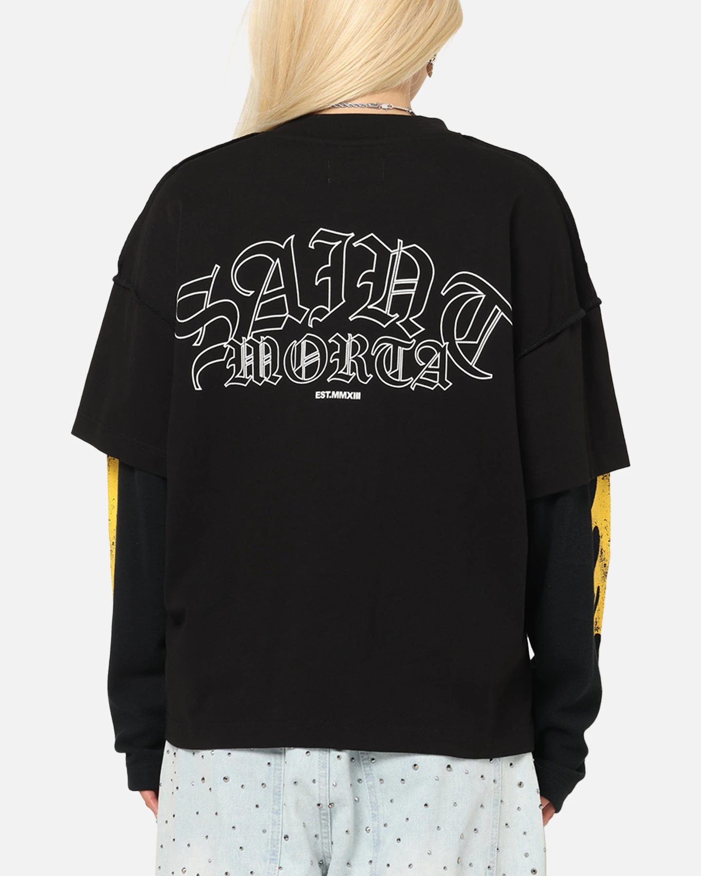 Saint Morta La Flame Long Sleeve T-Shirt Black 3 Saint Morta La Flame Long Sleeve T-Shirt Black
