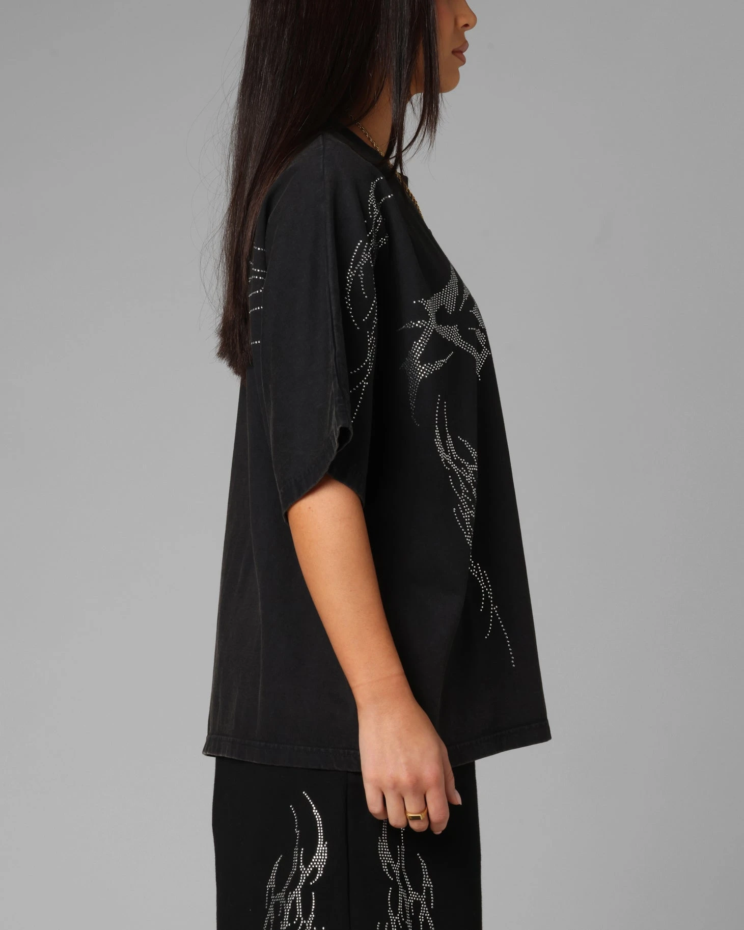 Loiter Opaque Premium T-Shirt Black 7 Loiter Opaque Premium T-Shirt Black - Image 5