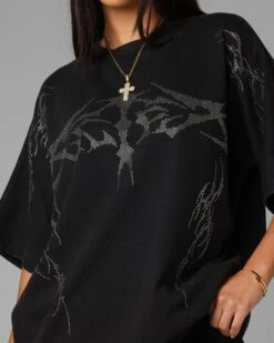 Loiter Opaque Premium T-Shirt Black 15 Loiter Opaque Premium T-Shirt Black -Culture Kings Shop 02054246 YB001 womens 00070