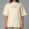 Loiter Script Boxy T-Shirt Off White -Culture Kings Shop 02054247 YO007 womens 0010