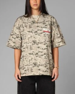 Loiter Bullrush Premium T-Shirt Digi Camo -Culture Kings Shop 02054248 YC069 womens 0020