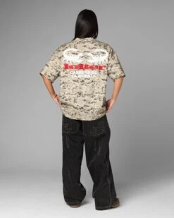 Loiter Bullrush Premium T-Shirt Digi Camo -Culture Kings Shop 02054248 YC069 womens 0030
