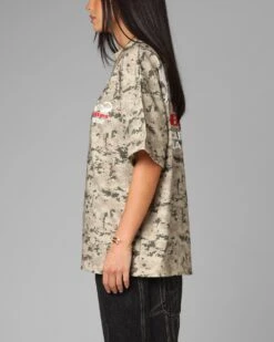 Loiter Bullrush Premium T-Shirt Digi Camo -Culture Kings Shop 02054248 YC069 womens 0060