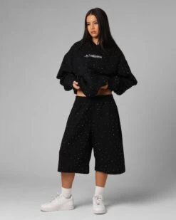 Loiter Hail Storm Premium Hoodie Black -Culture Kings Shop 02054263 YB001 womens 0030