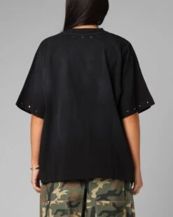 Loiter Opaque Boxy T-Shirt Black -Culture Kings Shop 02054268 YB001 womens 0030