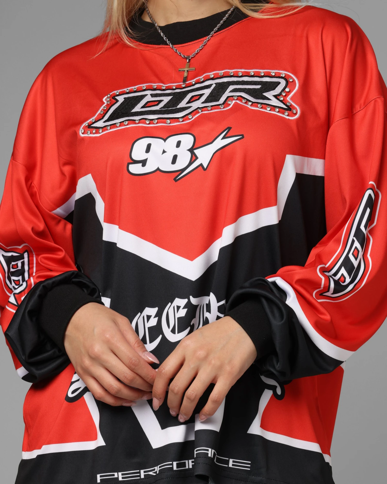 Loiter Thrill Racing Long Sleeve T-Shirt Red 9 Loiter Thrill Racing Long Sleeve T-Shirt Red - Image 7