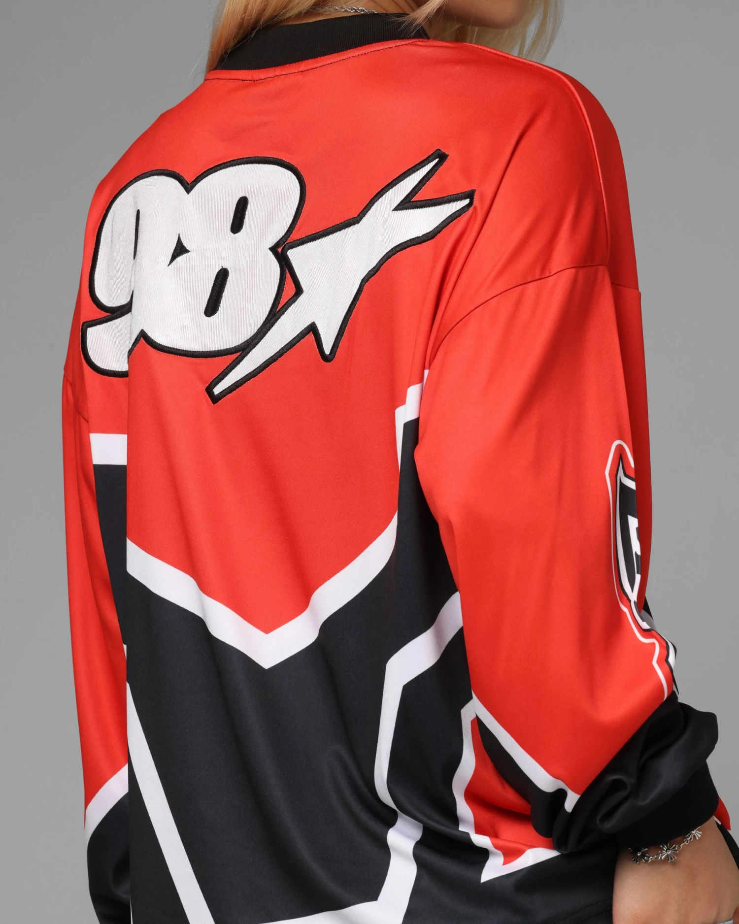 Loiter Thrill Racing Long Sleeve T-Shirt Red 10 Loiter Thrill Racing Long Sleeve T-Shirt Red - Image 8