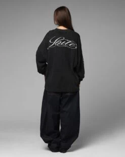 Loiter Purity Thermal Long Sleeve T-Shirt Black -Culture Kings Shop 02054311 YB001 womens 00040