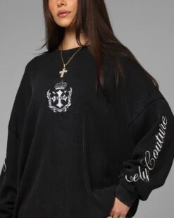 Loiter Purity Thermal Long Sleeve T-Shirt Black -Culture Kings Shop 02054311 YB001 womens 00070