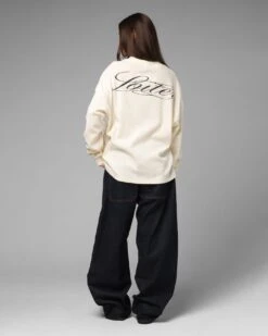 Loiter Purity Thermal Long Sleeve T-Shirt Off White -Culture Kings Shop 02054311 YO007 womens 00040