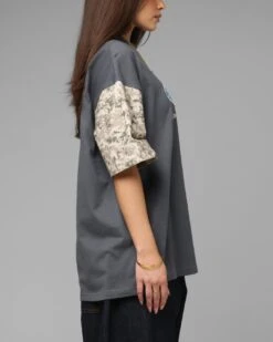 Loiter Rodeo T-Shirt Black/Camo -Culture Kings Shop 02054312 YB031 womens 0060