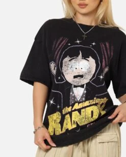 73 Studio X South Park The Amazing Randy Vintage T-Shirt Black Acidwash -Culture Kings Shop 02054335 YB017 womens 0070