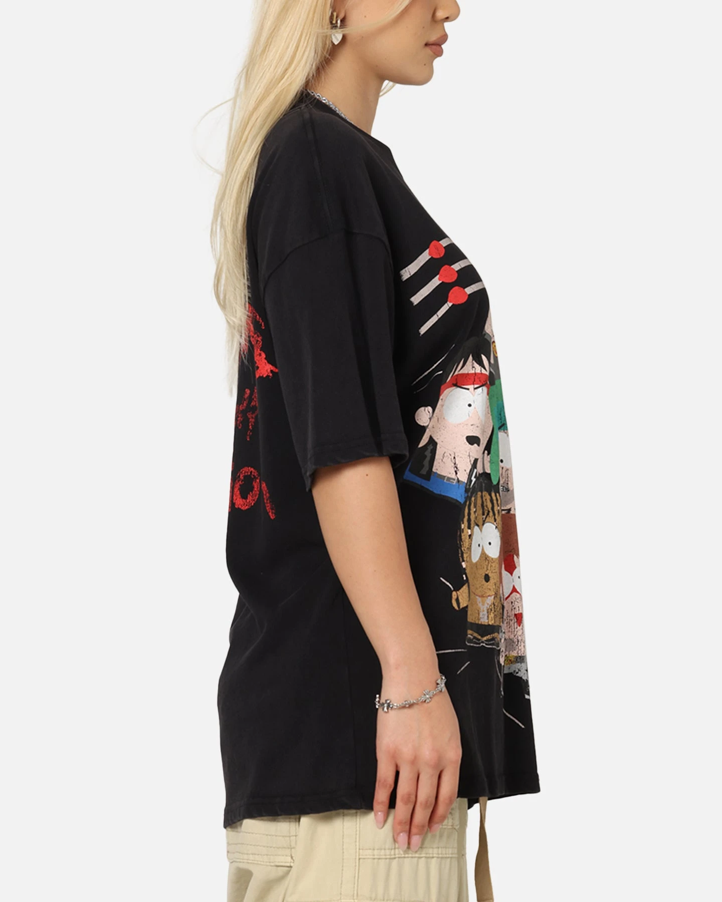 73 Studio X South Park WTF Vintage T-Shirt Black Acidwash 7 73 Studio X South Park WTF Vintage T-Shirt Black Acidwash - Image 5