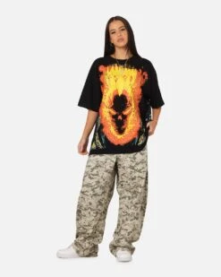 American Thrift Marvel Ghost Rider All Over Print T-Shirt Black 12 American Thrift Marvel Ghost Rider All Over Print T-Shirt Black -Culture Kings Shop 02054350 YB001 womens 0030