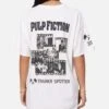 Pulp Fiction Montage T-Shirt White Vintage