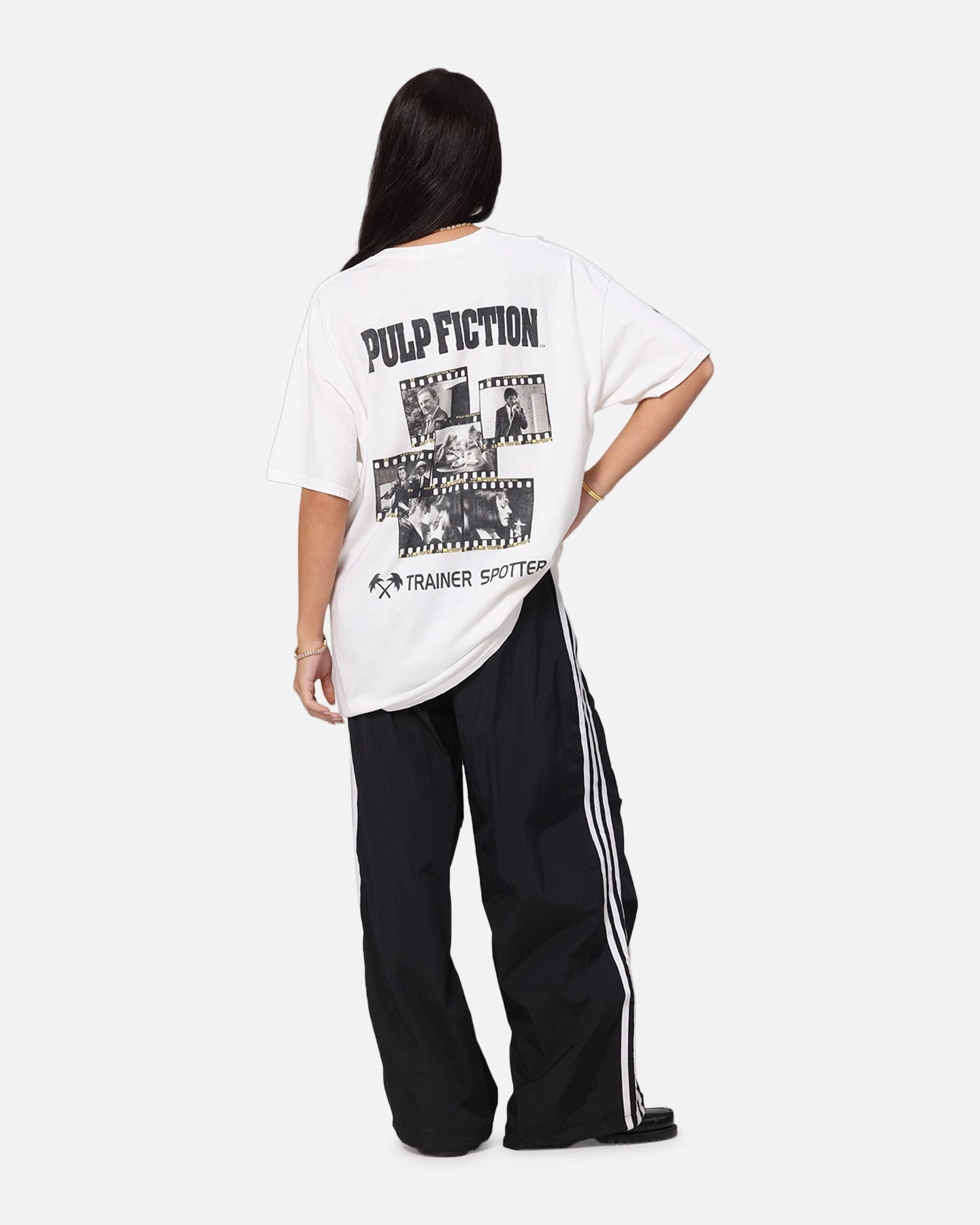 Pulp Fiction Montage T-Shirt White Vintage 5 Pulp Fiction Montage T-Shirt White Vintage - Image 3