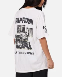 Pulp Fiction Montage T-Shirt White Vintage 17 Pulp Fiction Montage T-Shirt White Vintage -Culture Kings Shop 02054367 YW611 womens 00080