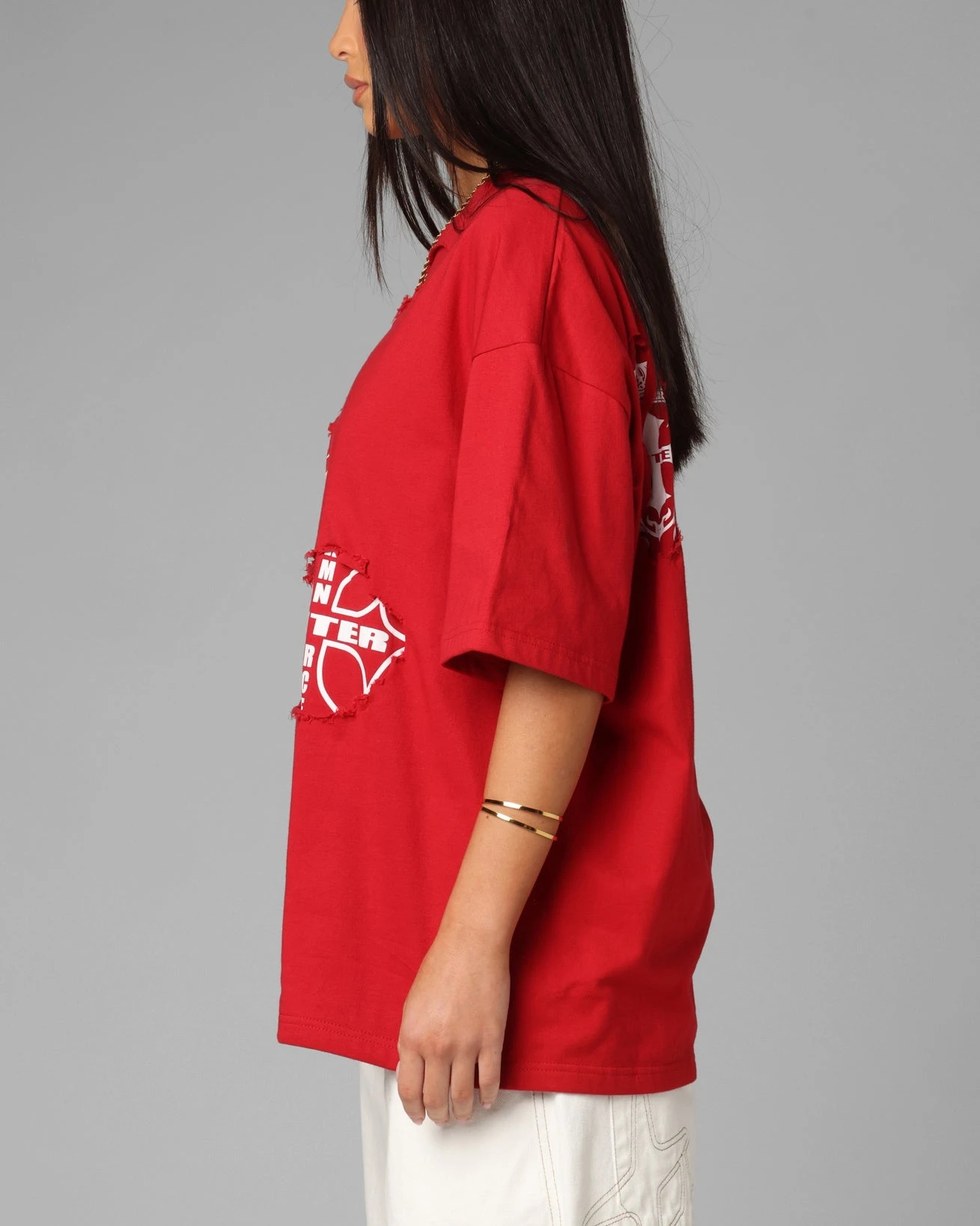 Loiter Destruction T-Shirt Red 8 Loiter Destruction T-Shirt Red - Image 6