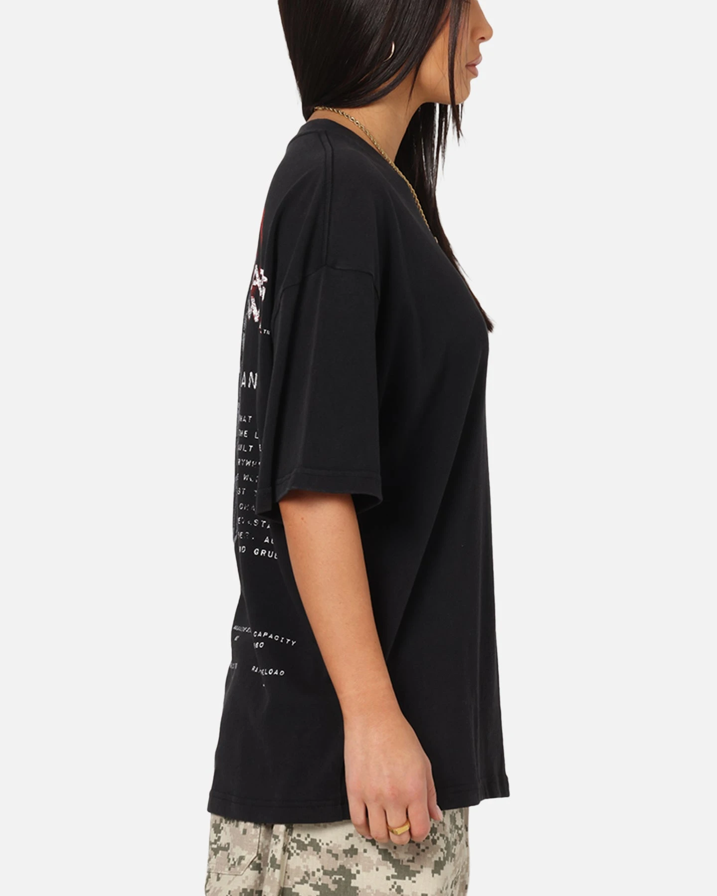 73 Studio X Gears Of War Lancer Vintage T-Shirt Black Acidwash 7 73 Studio X Gears Of War Lancer Vintage T-Shirt Black Acidwash - Image 5