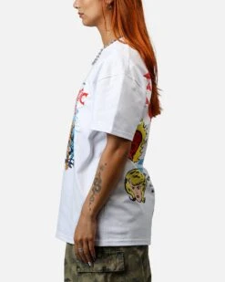 American Thrift Marvel Fantastic Four Group Vintage T-Shirt White 12 American Thrift Marvel Fantastic Four Group Vintage T-Shirt White -Culture Kings Shop 02054941 YW100 womens 0050