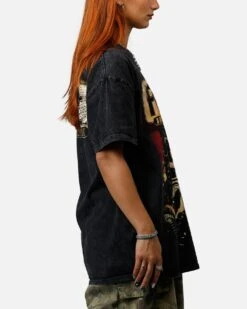 73 Studio X Fallout '97 Fallout Vintage T-Shirt Black Acidwash -Culture Kings Shop 02055039 YB017 womens 0040