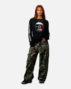 73 Studio X Gears Of War Gears Of Wear Long Sleeve T-Shirt Black -Culture Kings Shop 02055204 YB001 womens 0030