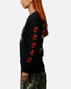 73 Studio X Gears Of War Gears Of Wear Long Sleeve T-Shirt Black -Culture Kings Shop 02055204 YB001 womens 0050