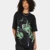 Disney Maleficent Vintage T-Shirt Washed Black 1 Disney Maleficent Vintage T-Shirt Washed Black -Culture Kings Shop 08001032 YW607 womens 0010