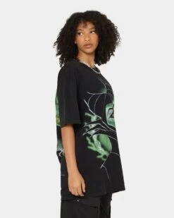 Disney Maleficent Vintage T-Shirt Washed Black -Culture Kings Shop 08001032 YW607 womens 0060