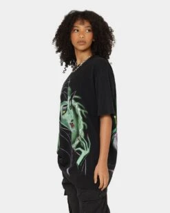 Disney Maleficent Vintage T-Shirt Washed Black -Culture Kings Shop 08001032 YW607 womens 0070