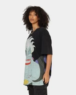 Disney Ursula Vintage T-Shirt Washed Black -Culture Kings Shop 08001034 YW607 womens 0070