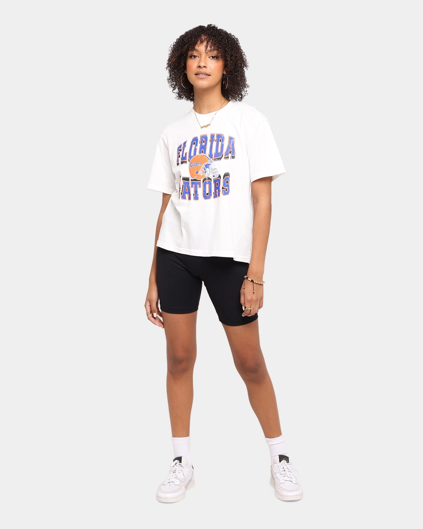 NATIONAL COLLEGIATE ATHLETIC ASSC Women's Michigan Wolverines 90's Champ Vintage T-Shirt Vintage White 4 NATIONAL COLLEGIATE ATHLETIC ASSC Women's Michigan Wolverines 90's Champ Vintage T-Shirt Vintage White - Image 2